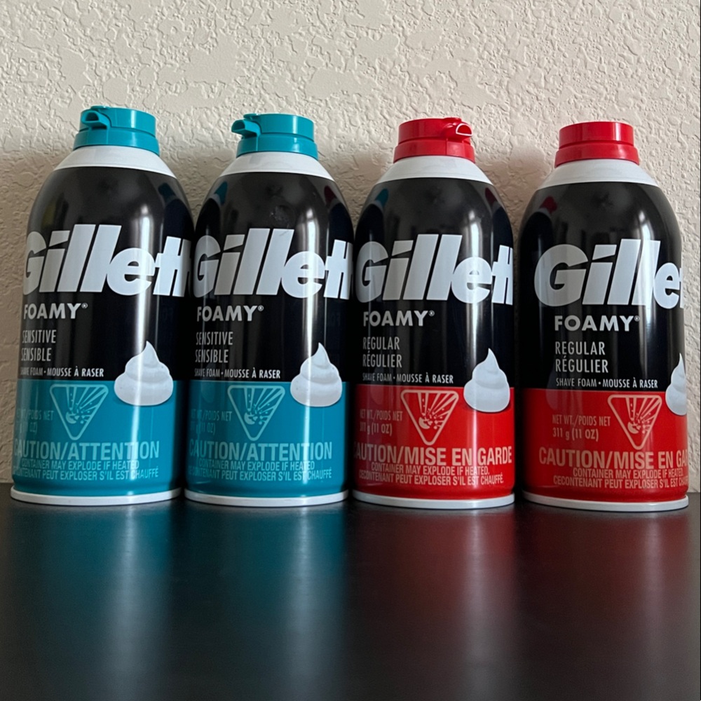 Gillette Shaving Foam Set